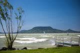 Waves of Lake Balaton